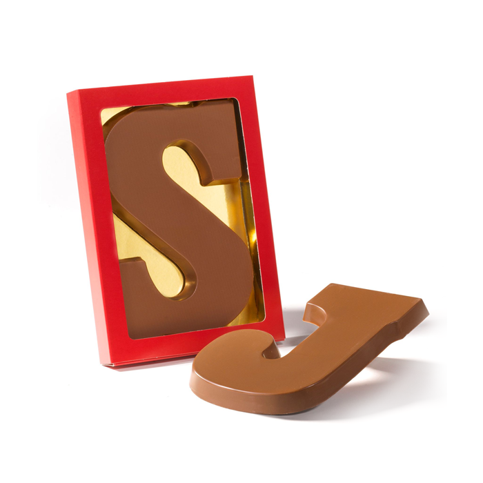 Belgische chocoladeletter A t/m Z - 200 gram