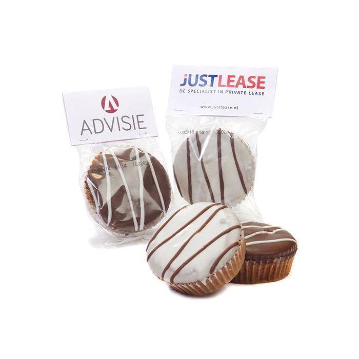 Cupcake in flowpack - klein