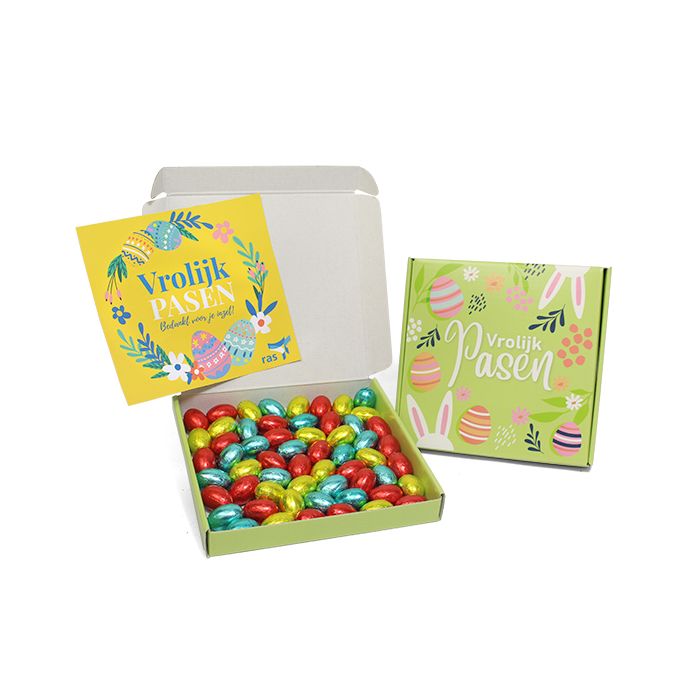 Doosje met eieren CU