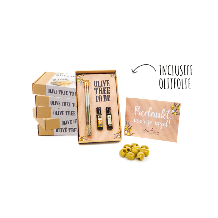 Olive tree to be cadeauverpakking