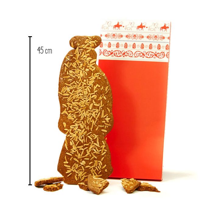 Roomboter speculaaspoppen - ca. 45 cm