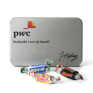 Brievenbus blik met Celebrations