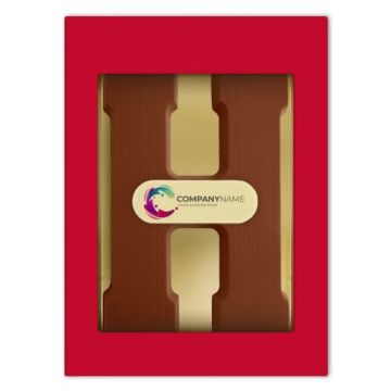 Chocoladeletter met logo H
