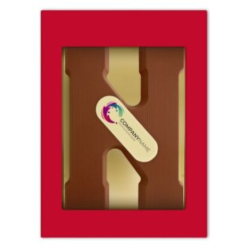 Chocoladeletter met logo N