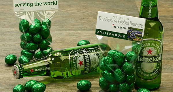 Groene paaseitjes voor Heineken!