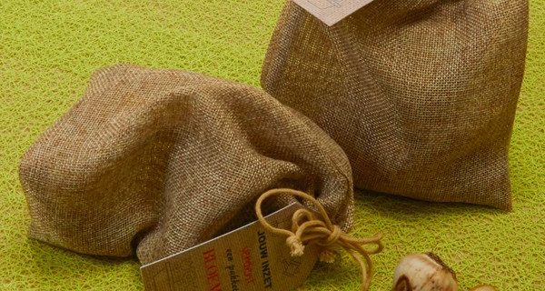 Bloembollen in jute zak voor Pluryn
