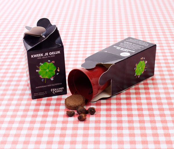 Klavertje vier kweeksetje voor Holland Casino