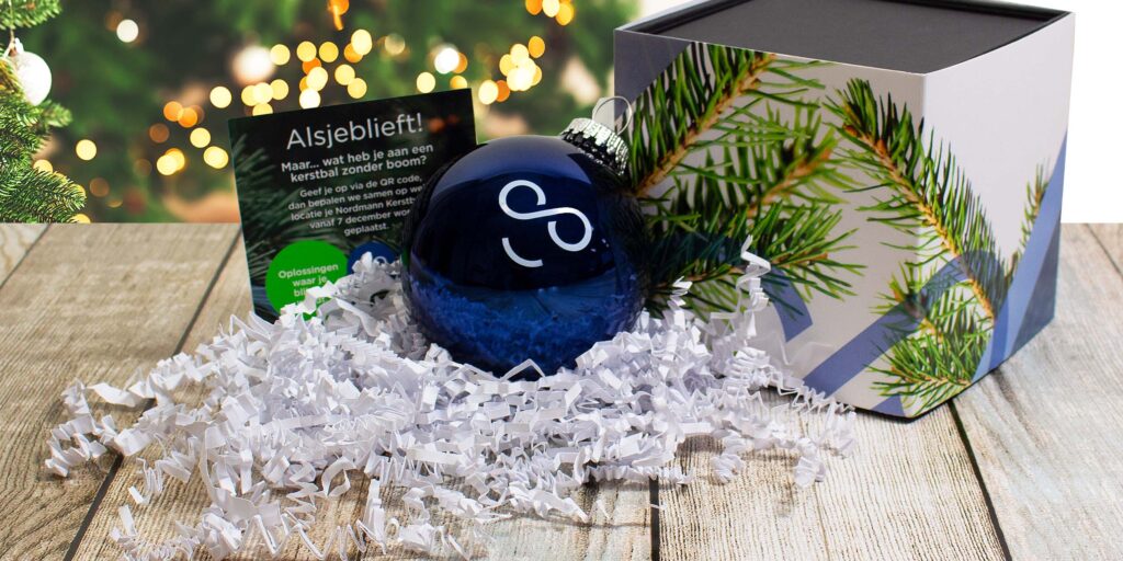 Kerstbal bezorgt glimlach van Noordman Instruments